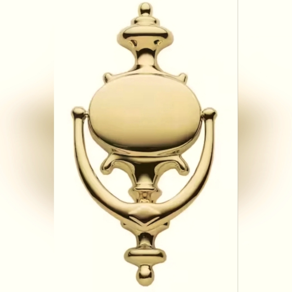 Baldwin Imperial Polished Brass Door Knocker New In Package